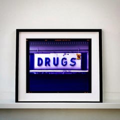Drugs, New York - Contemporary Typography Sign Pop Art Color Photography