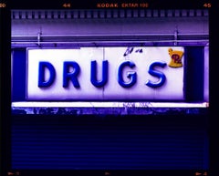Drugs, New York - Contemporary Typography Sign Pop Art Color Photography