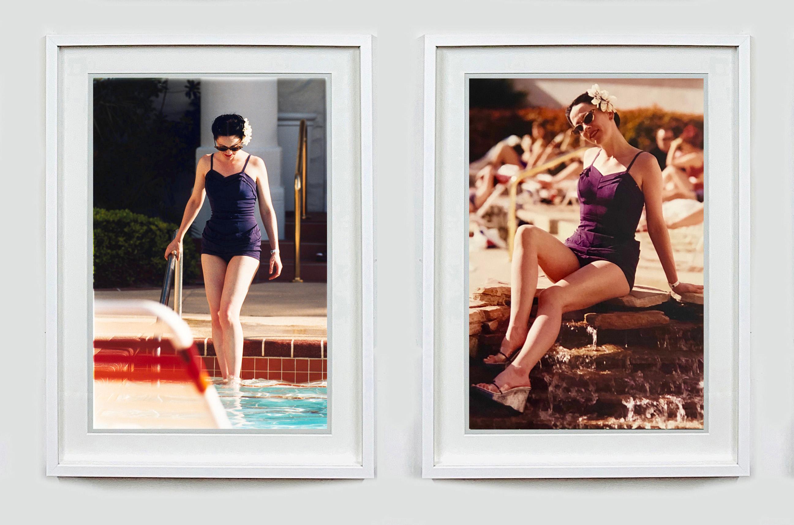 Eileen, Las Vegas, Nevada - Photographie de portrait Vintage Fashion Color en vente 1
