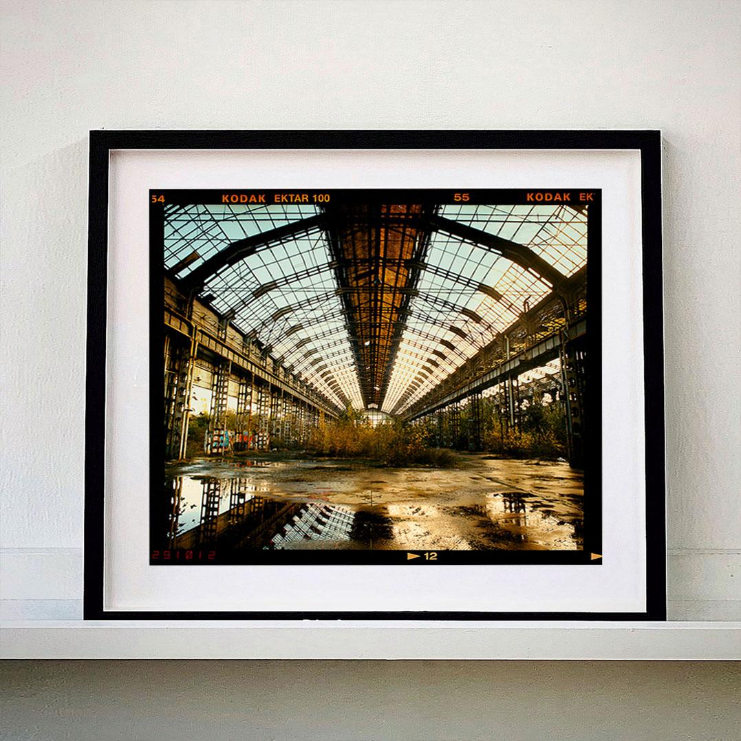 Factory Spine, Milan - Italian industrial architecture photography - Photograph by Richard Heeps