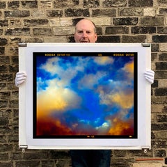Fenland Clouds Neg 12, Benwick - Moody Sky Photograph Print