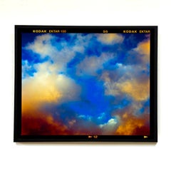 Fenland Clouds Neg 12 - Moody Sky Framed Photograph Print