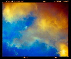 Fenland Clouds Neg 7 - Moody Sky Framed Photograph Print