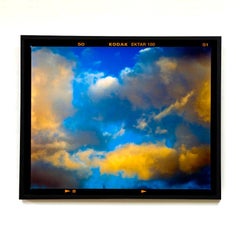 Fenland Clouds Neg 8 - Moody Sky Framed Photograph Print
