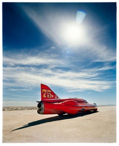 Ferguson Racing Streamliner (Rear Three Quarters), Bonneville Salt Flats