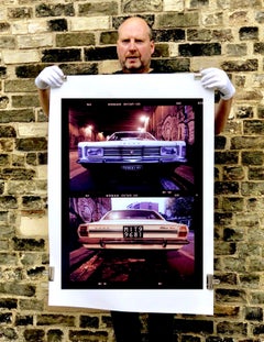 Ford Taurus, Turro, Milan - Vintage car, color photography