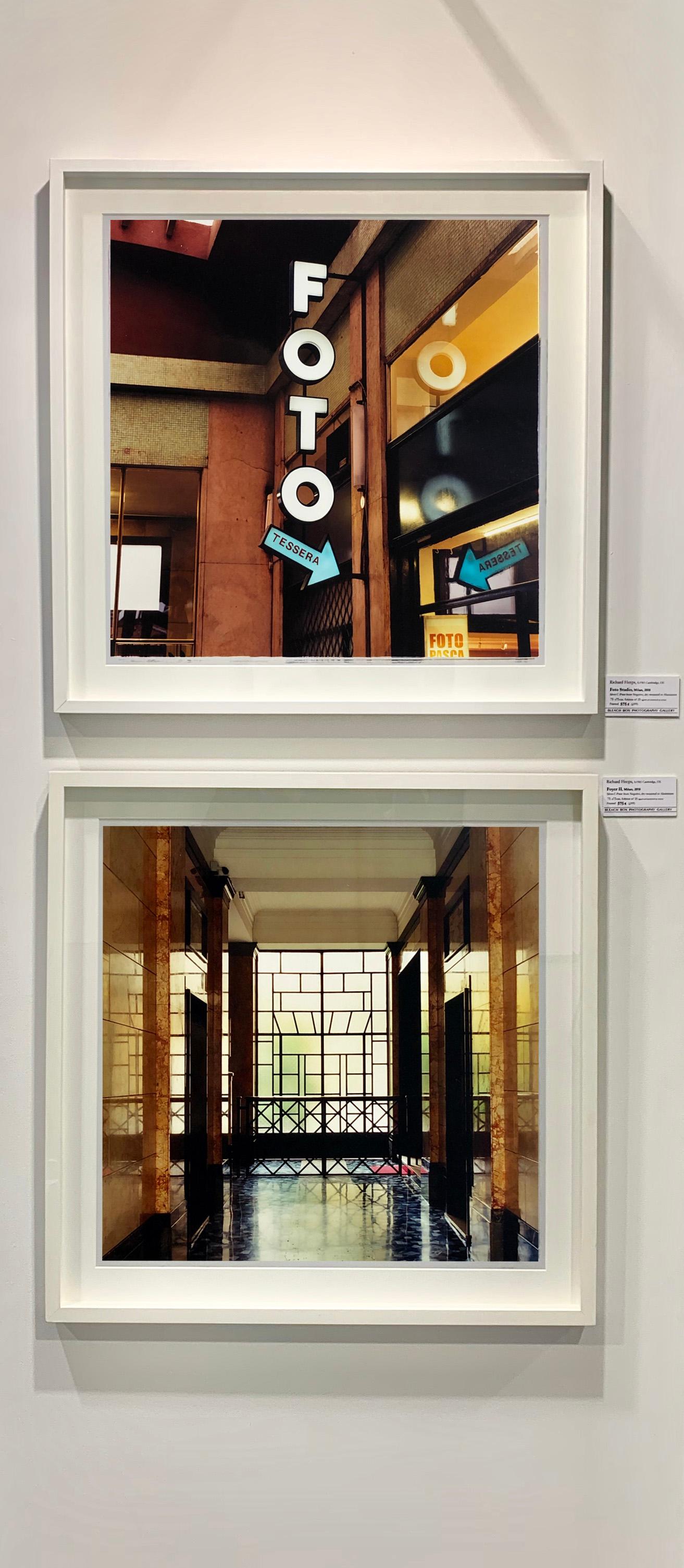 Richard Heeps series A Short History of Milan began as a special project for the 2018 Affordable Art Fair Milan. It was well received and the artwork has become popular with art buyers around the world. Richard continues to add to the collection as