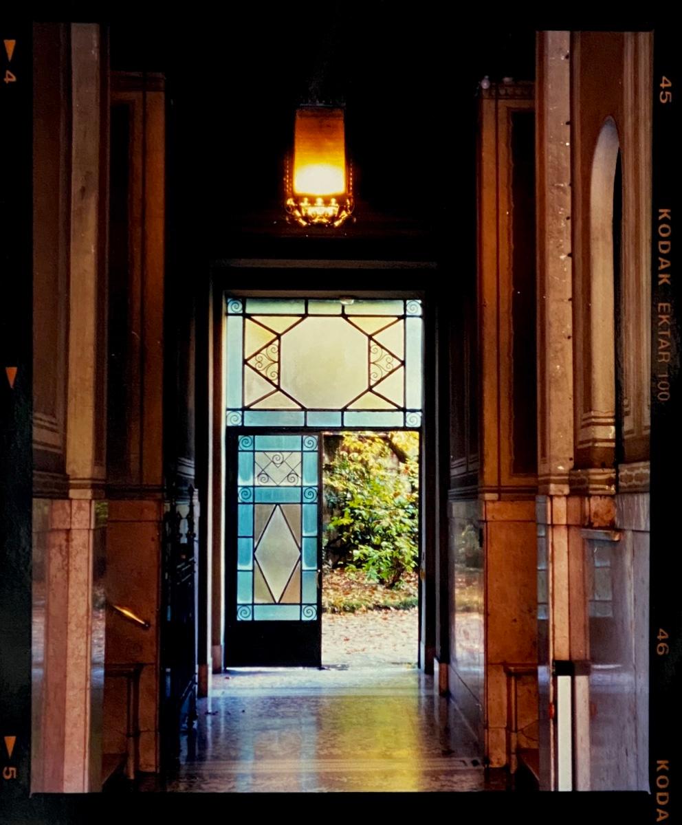 Richard Heeps Color Photograph - Foyer IV, Milan - Italian architectural color photography