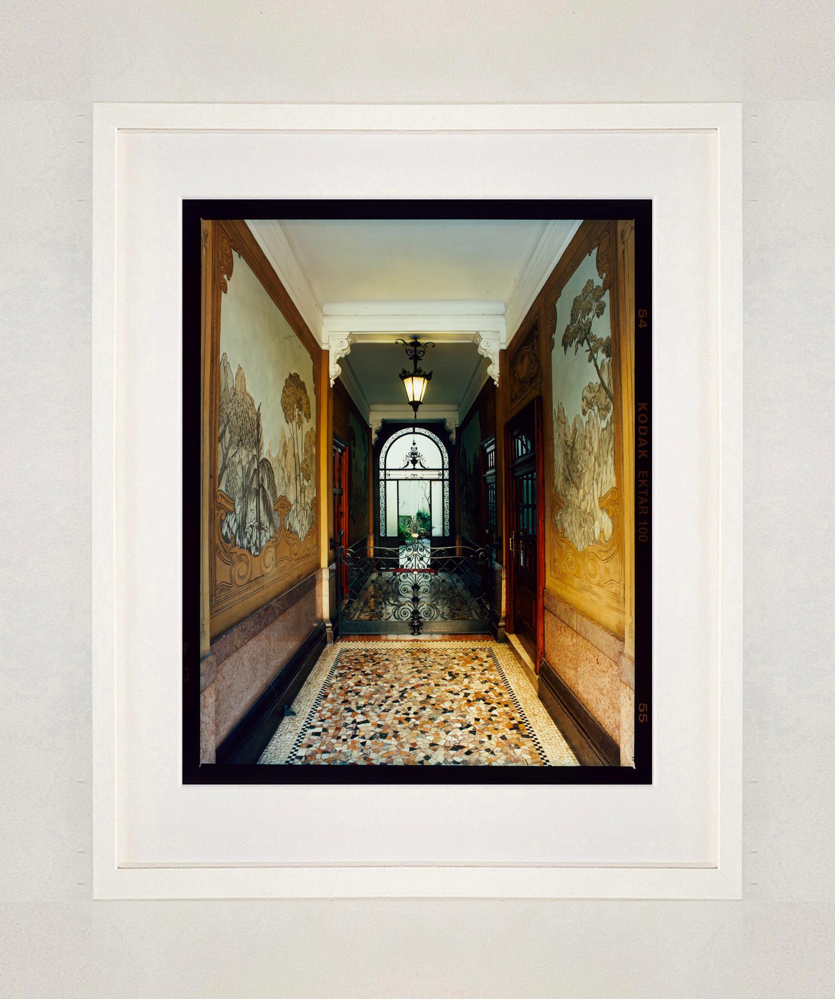 Foyer VI, Milan - Italian architectural color photography - Contemporary Print by Richard Heeps