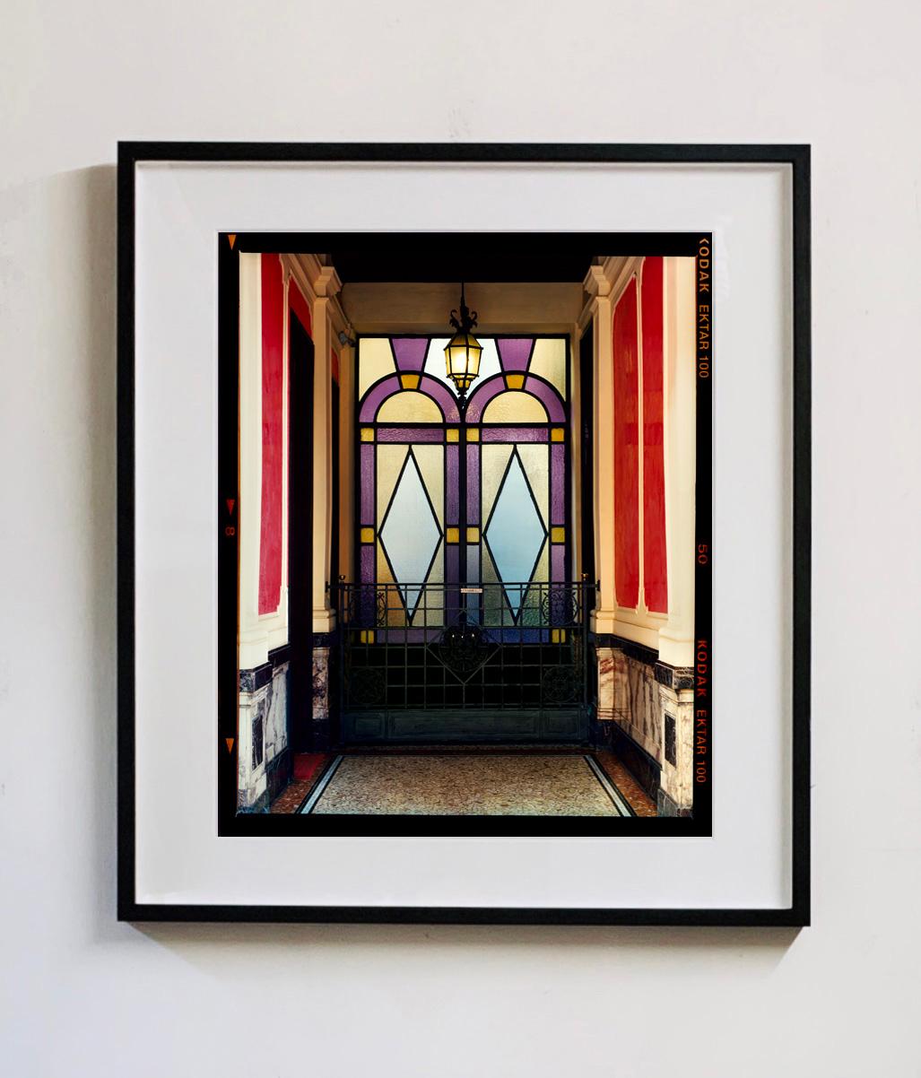 Foyer VII, Milan - Italian architectural color photography - Photograph by Richard Heeps