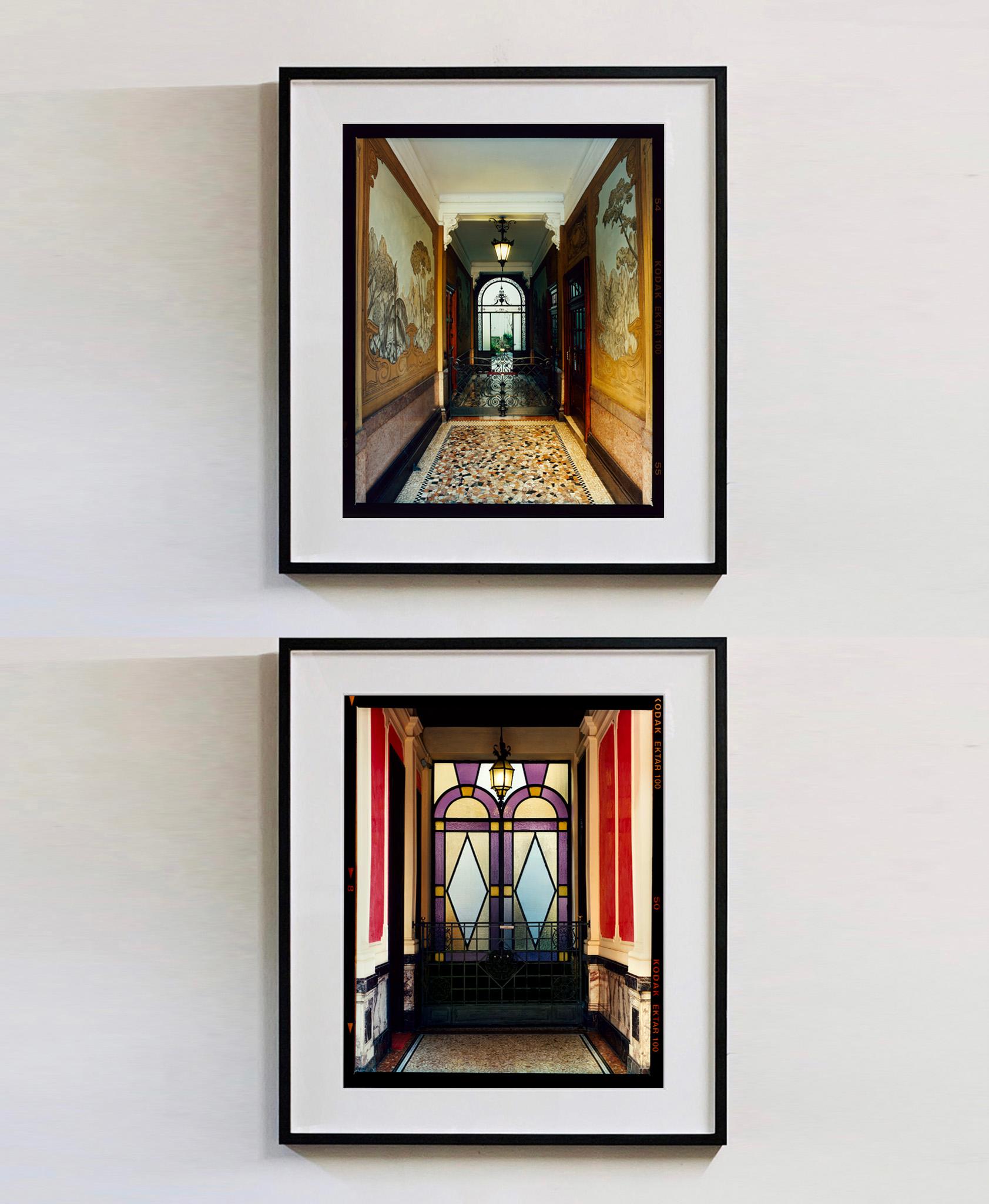 Foyer VII, from Richard Heeps series A Short History of Milan which began as a special project for the 2018 Affordable Art Fair Milan. It was well received and the artwork has become popular with art buyers around the world. Richard continues to add