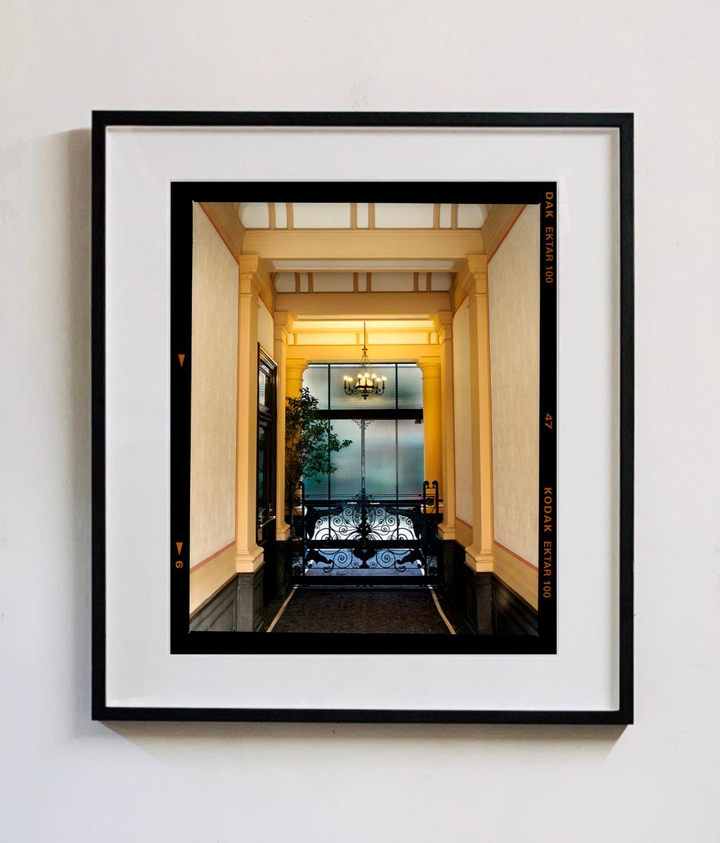 Foyer VIII, Milan - Italian architectural color photography - Photograph by Richard Heeps