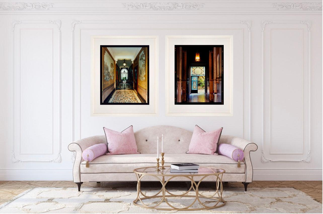 Foyers, Milan - Set of Four Framed Color Photographs For Sale 4