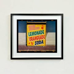 Fresh Squeezed, New Jersey - Small Framed Typography Photography Color Print