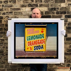 Fresh Squeezed, New Jersey - Typography Photography Color Print