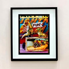 FUN! - Vintage Fairground Horse Typography Pop Art Color Photography