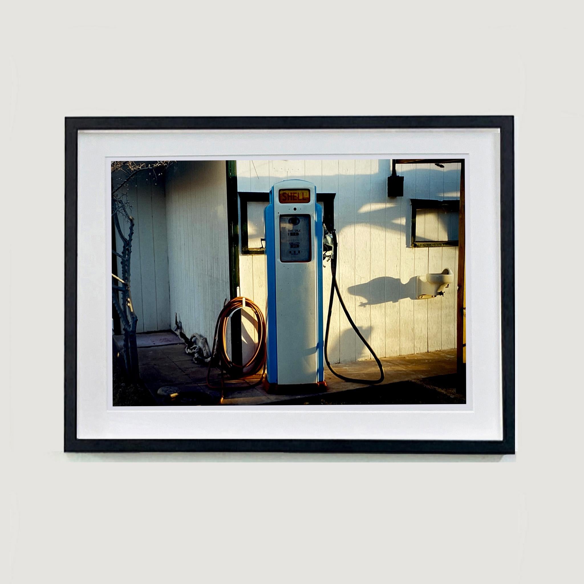 Gas Pump, Bisbee, Arizona - American Color Photograph - Print by Richard Heeps