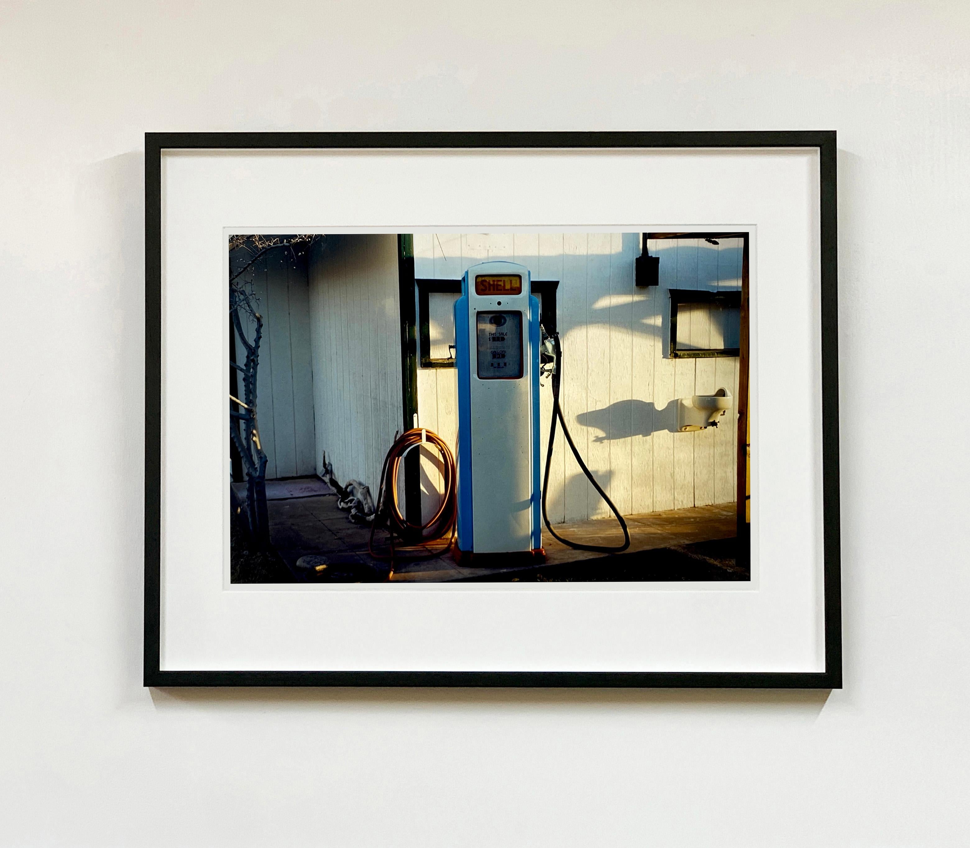 Gas Pump, Bisbee, Arizona - American Color Photograph - Print by Richard Heeps