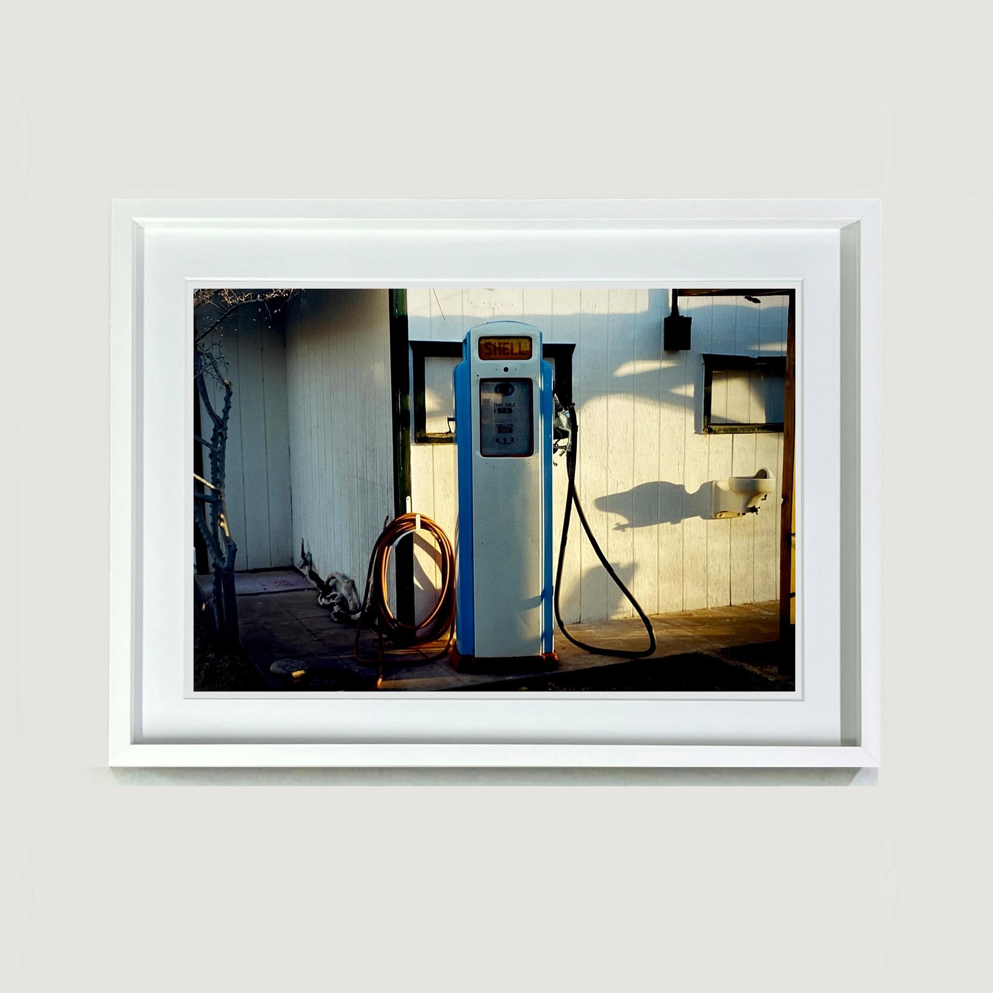 Gas Pump, Bisbee, Arizona - American Color Photograph - Contemporary Print by Richard Heeps