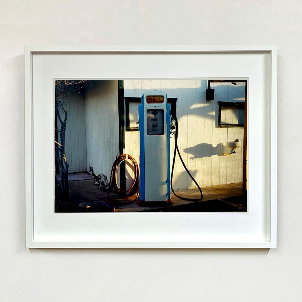 Gas Pump, Bisbee, Arizona - American Color Photograph - Contemporary Print by Richard Heeps