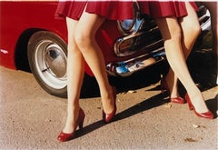 Glamour Cabs, Goodwood, Chichester - Feminine fashion, color photography