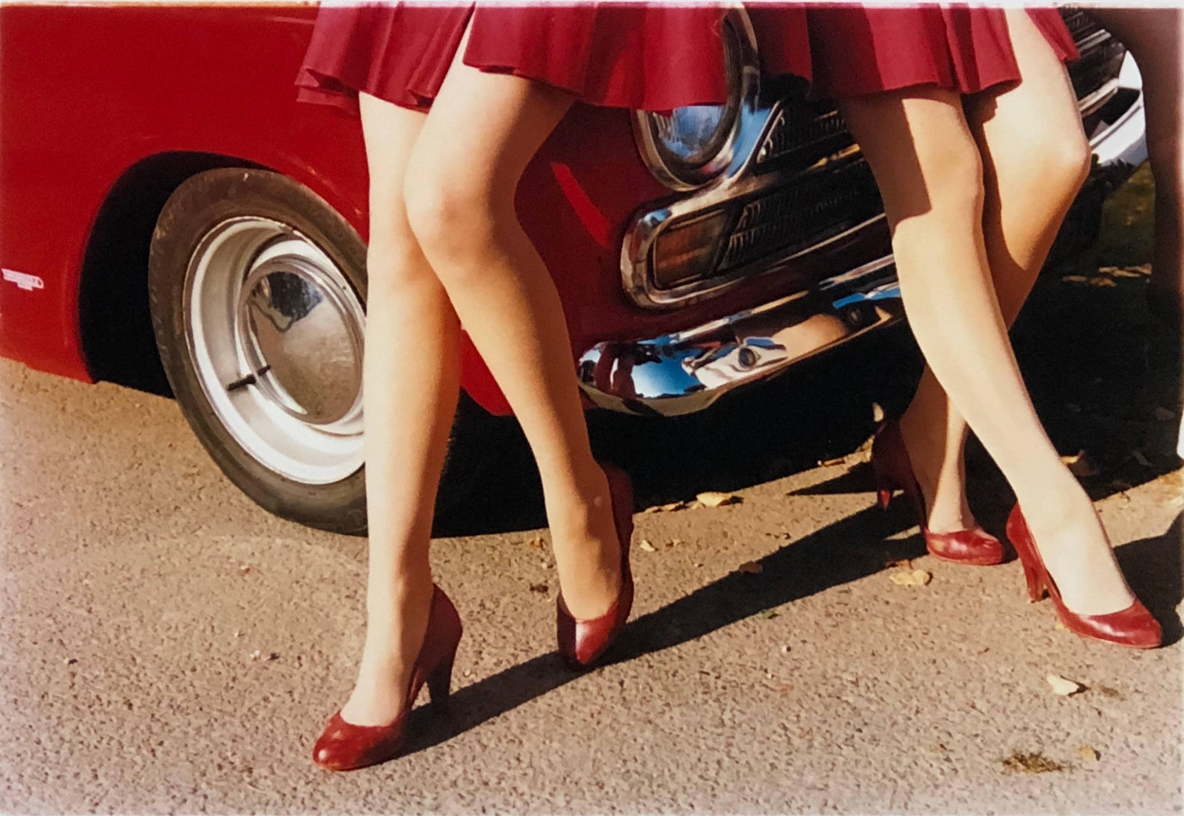 Glamour Cabs, Goodwood Revival - Vintage Fashion Color Photography