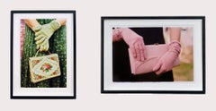 Gloves & Handbag and Pink Gloves - Feminine fashion, color photography