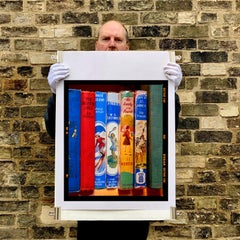 Go Lucky, Norfolk - Vintage Book Spines Color Photography