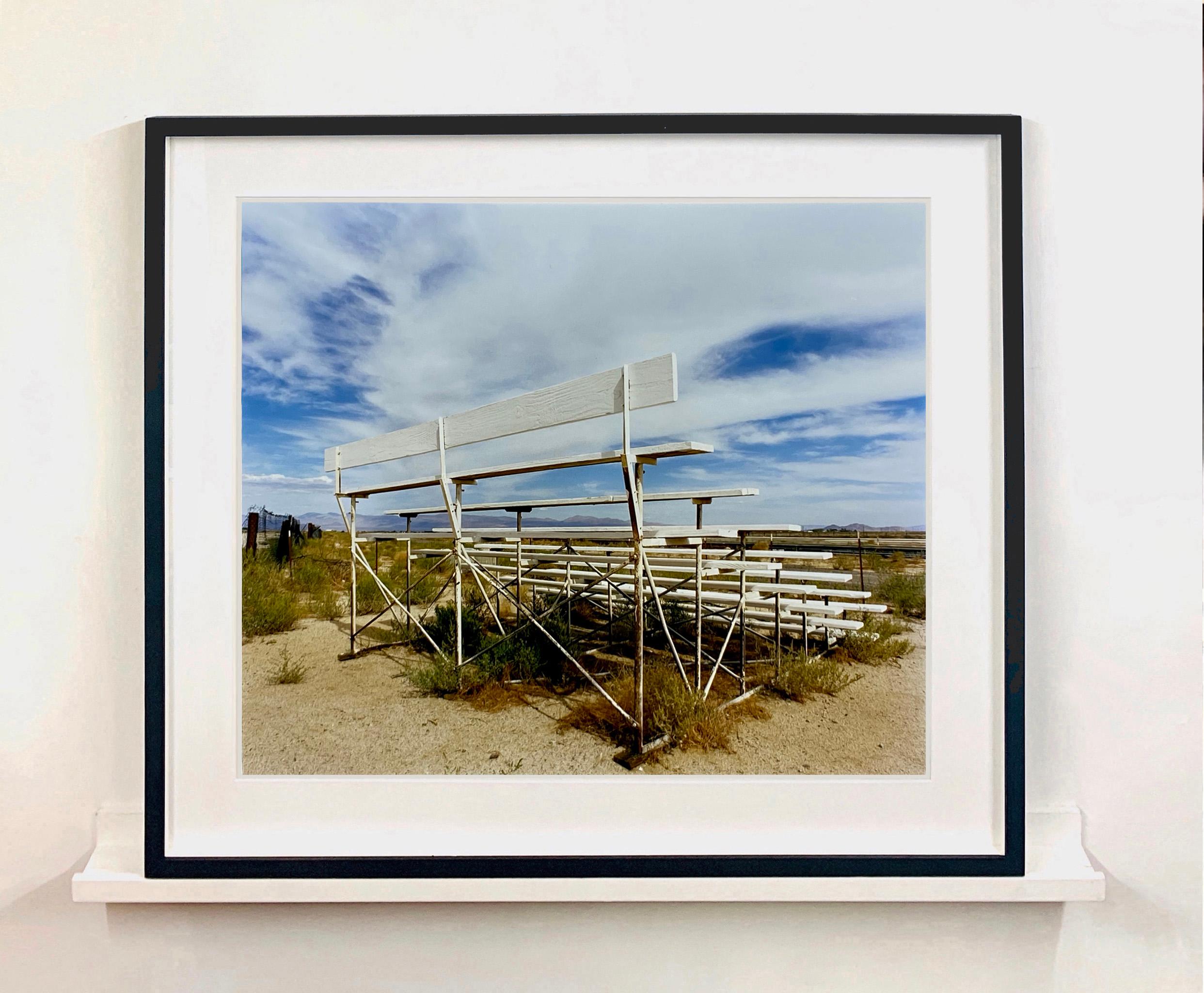 Grand Stand, Inyokern Drag Strip, California - American Color Photography For Sale 2