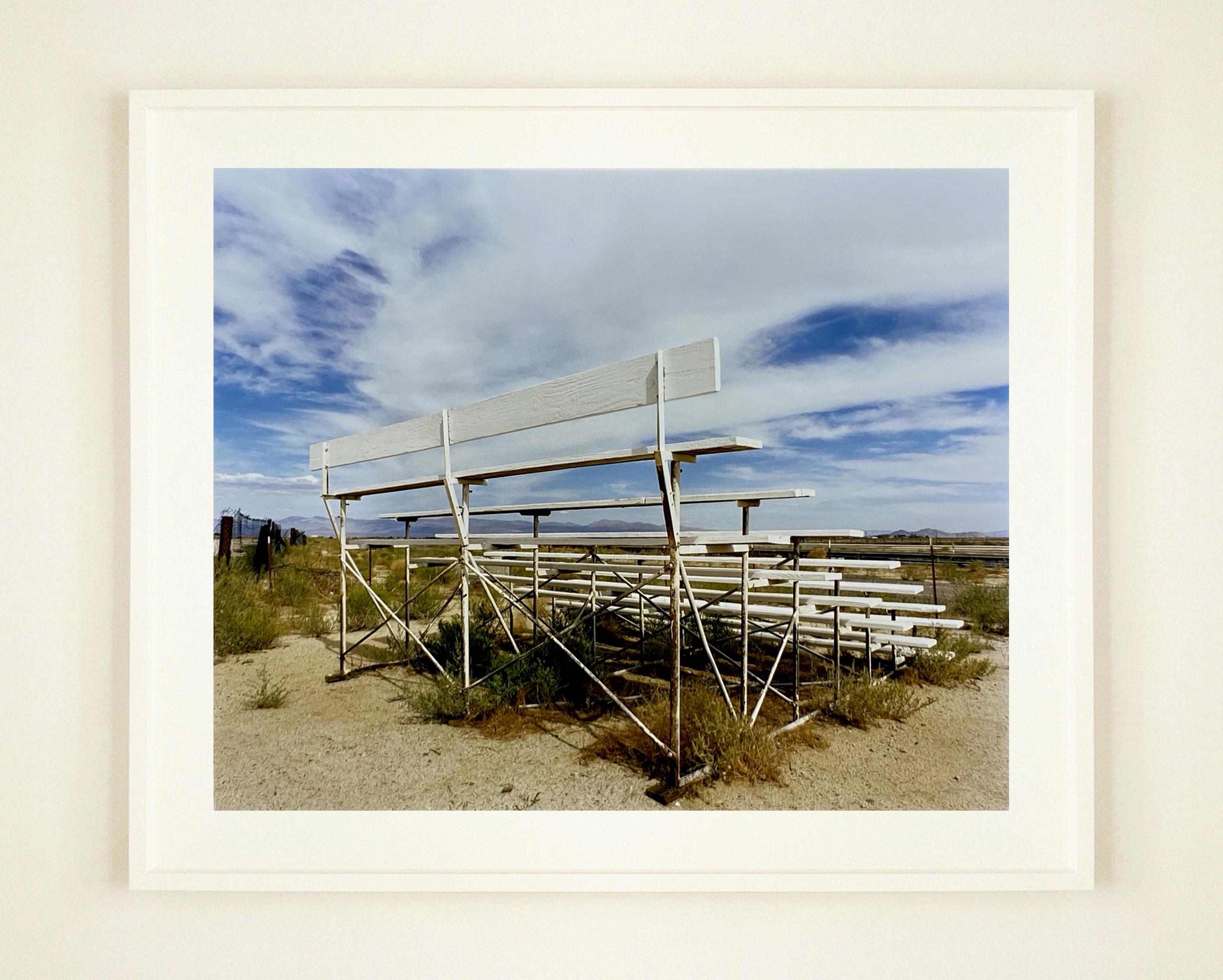 Grand Stand, Inyokern Drag Strip, California - American Color Photography For Sale 3