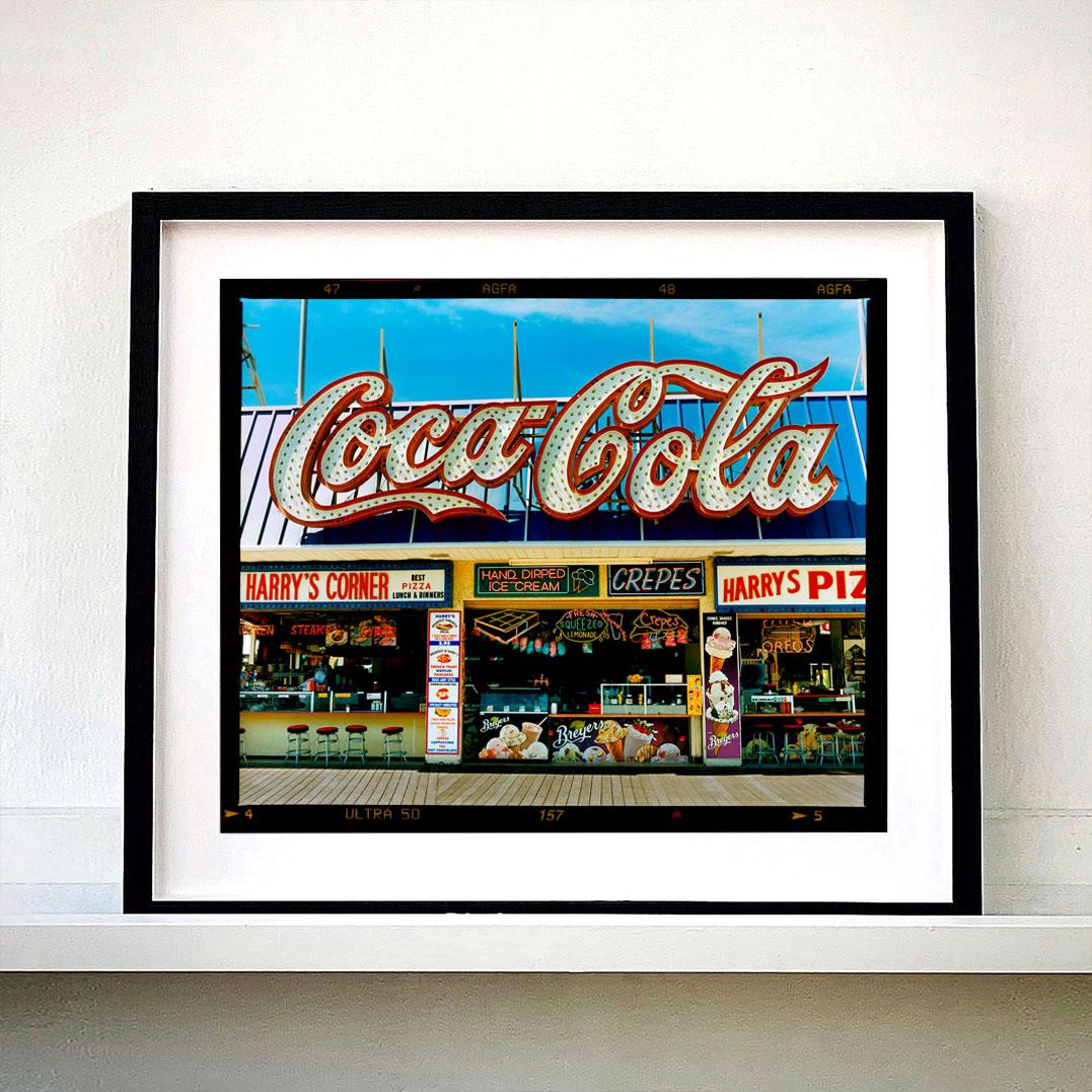 Harry's Corner, Wildwood, New Jersey - American Color Street Photography - Print by Richard Heeps