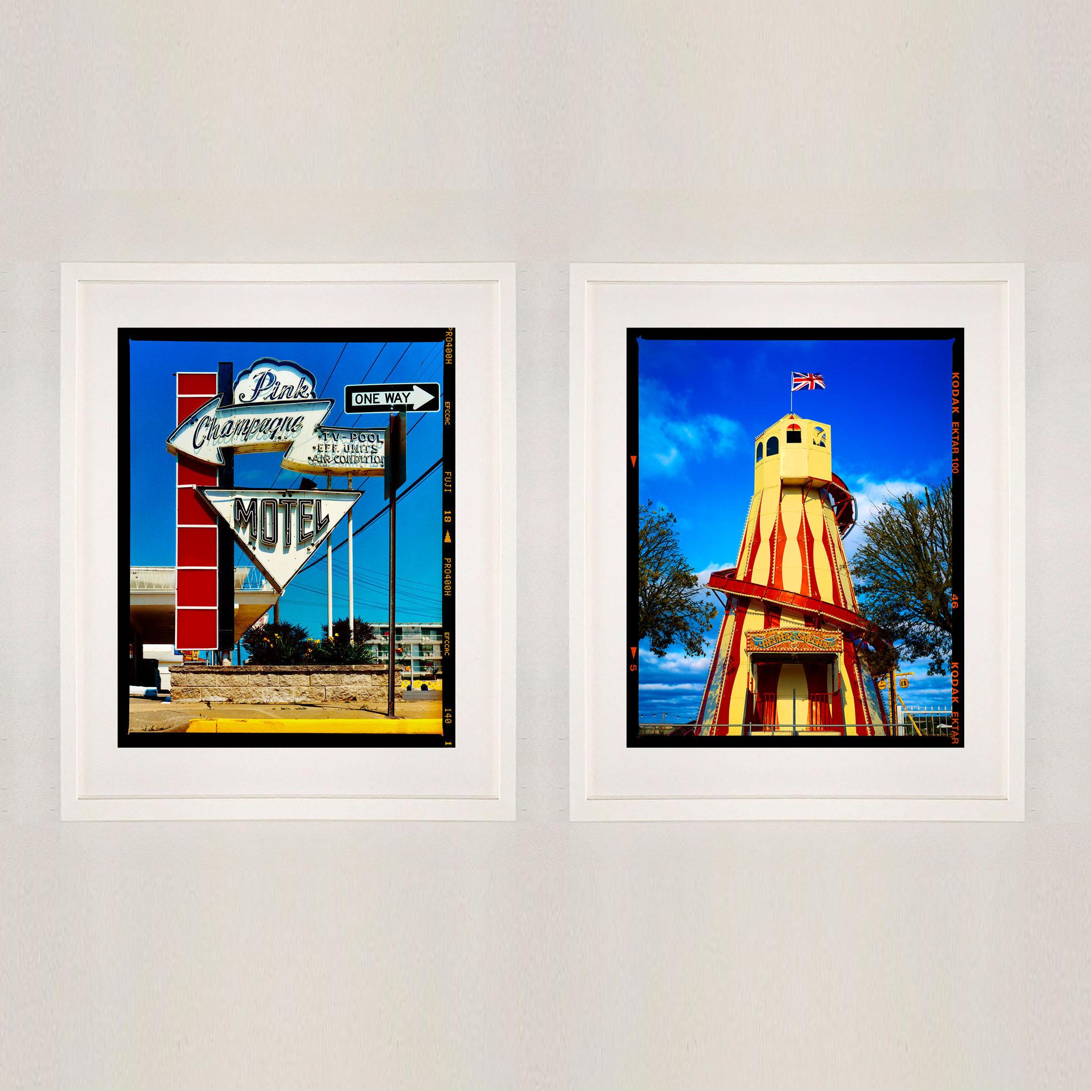 Helter Skelter, Norfolk - Fotografia a colori di una fiera d'epoca britannica in vendita 5
