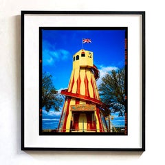 Helter Skelter, Norfolk - British Vintage Fair Ride Color Photograph