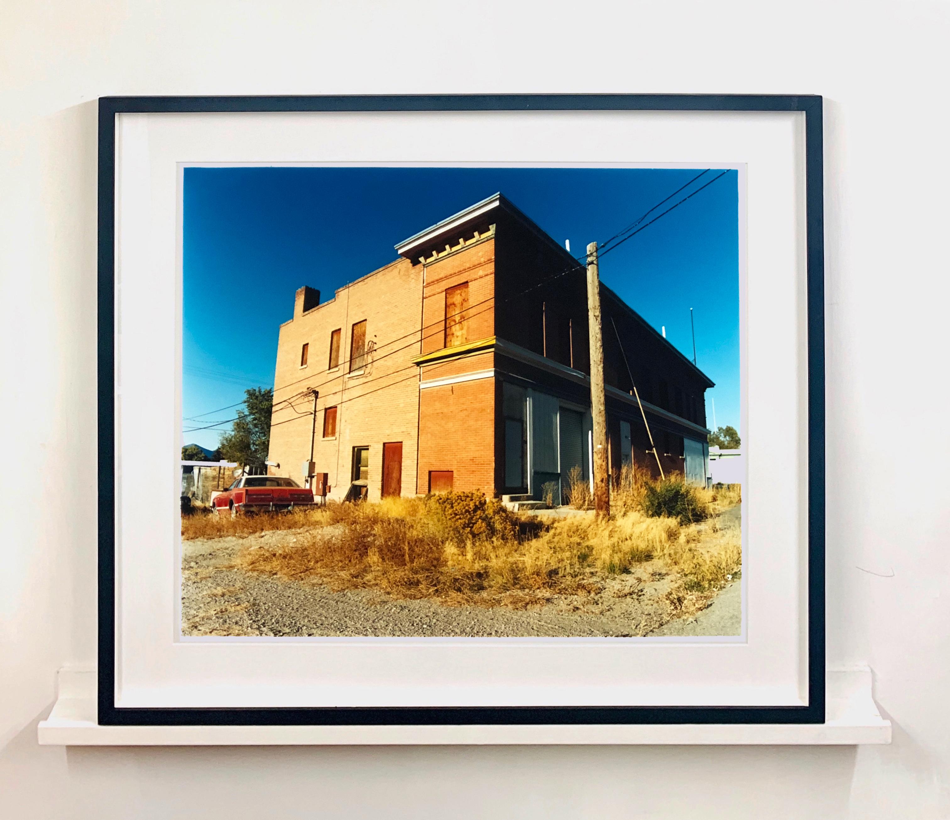 'High Street', Ely, Nevada - After the Gold Rush - Architecture Color Photo - Contemporary Print by Richard Heeps