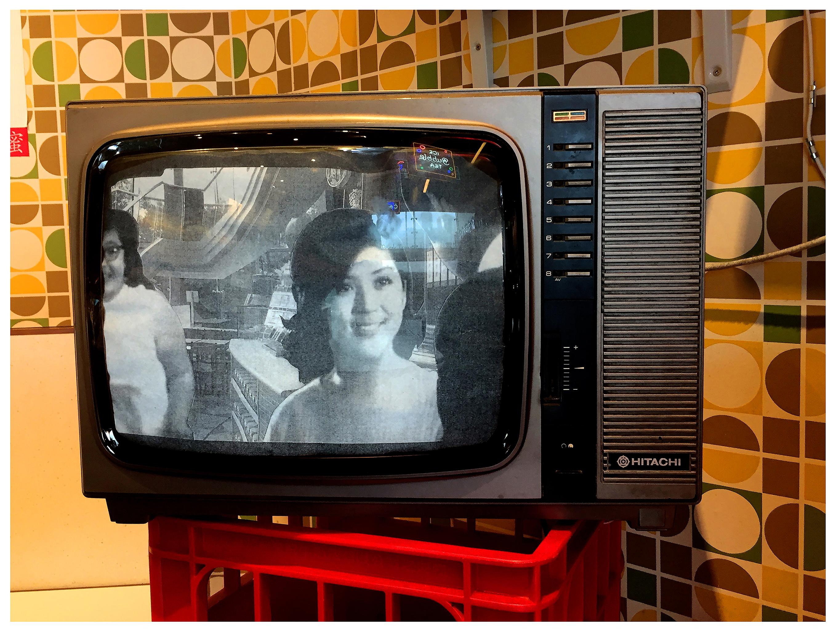 Hitachi TV, Hong Kong - Contemporary Portrait Pop Art Color Photograph