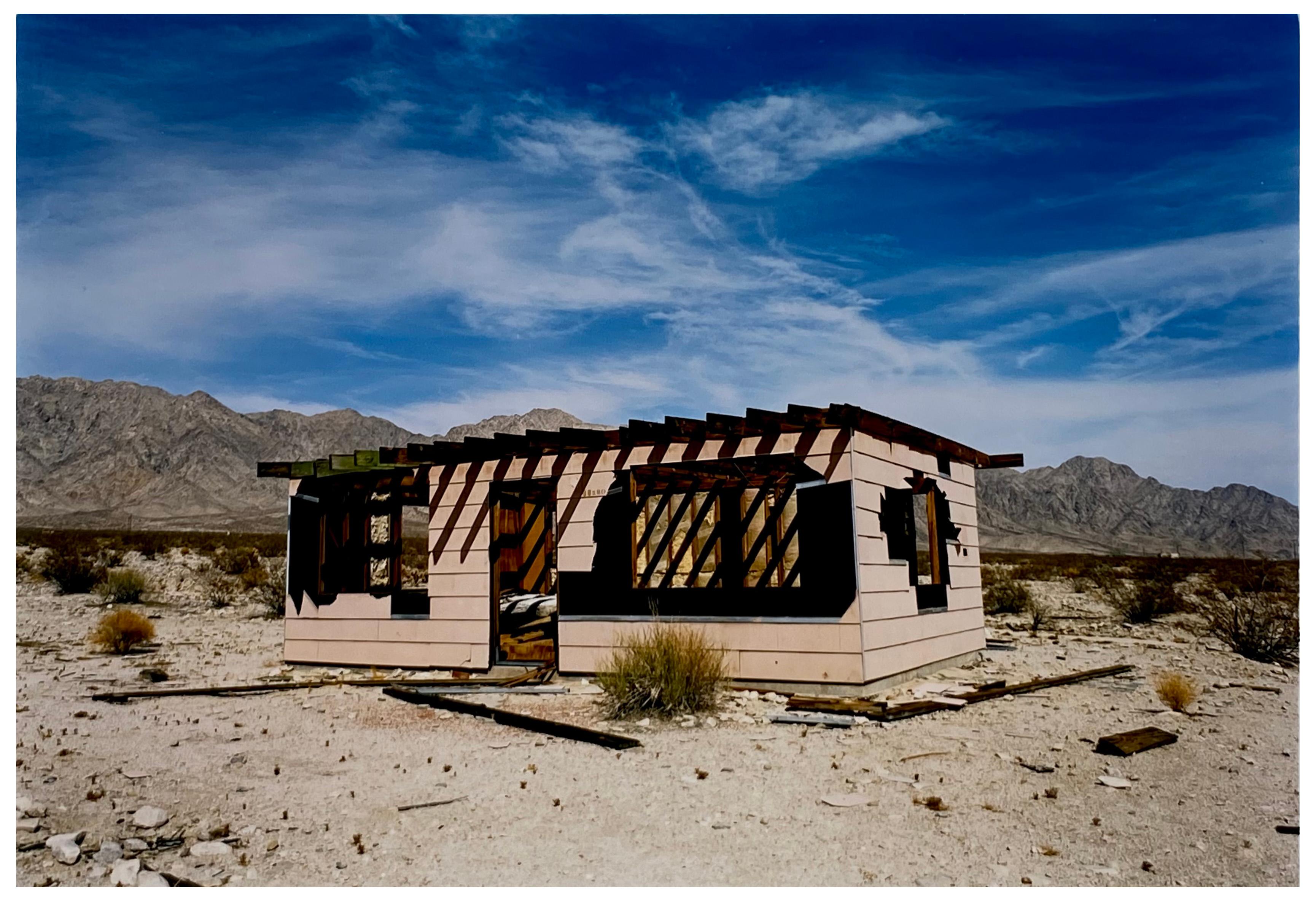 'Homestead II', from a sequence of photographs of abandoned buildings in the Californian High Desert, Wonder Valley The three part series is part of Richard Heeps' larger series 'Dream in Colour.'  

This artwork is a limited edition of 25 gloss