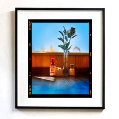 Hot Sauce, Lone Pine, California - American diner interior color photograph