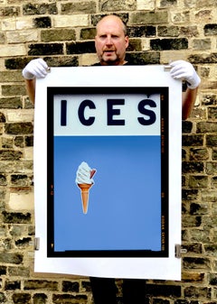 ICES (Baby Blue), Bexhill-on-Sea - British seaside color photography