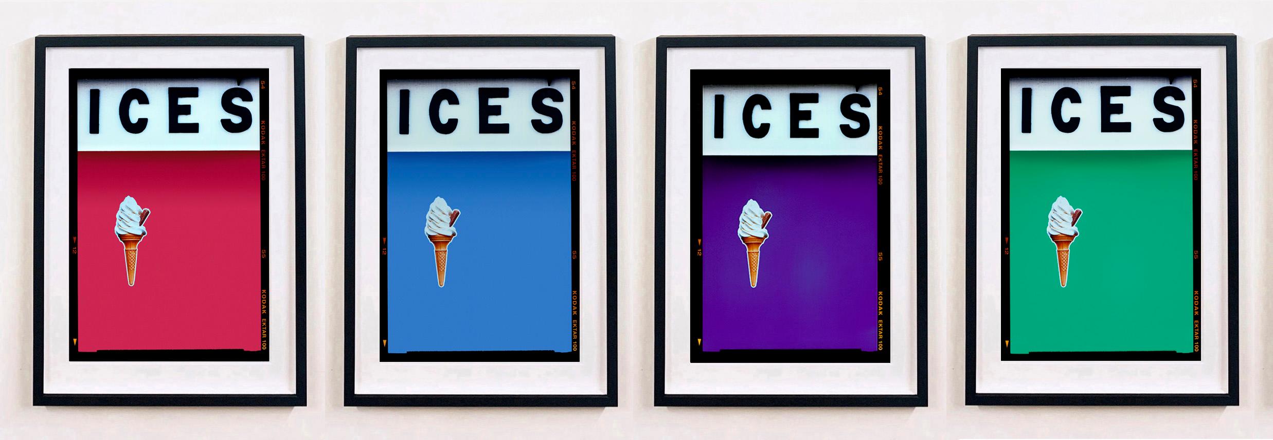 Ices (Baby Blue), Bexhill-on-Sea - British seaside color photography For Sale 3