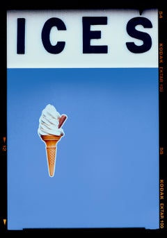 ICES (Baby Blue), Bexhill-on-Sea - British seaside color photography