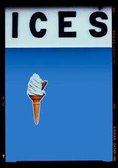 ICES (Baby Blue), Bexhill-on-Sea - British seaside color photography