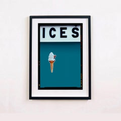 Ices (Blue Teal), Bexhill-on-Sea - British Pop Art Color Photography