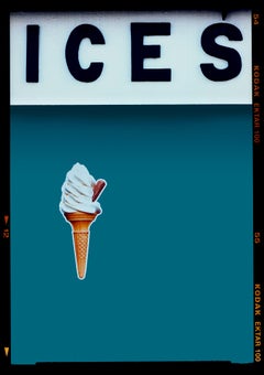 Ices (Blue Teal), Bexhill-on-Sea - British Pop Art Color Photography