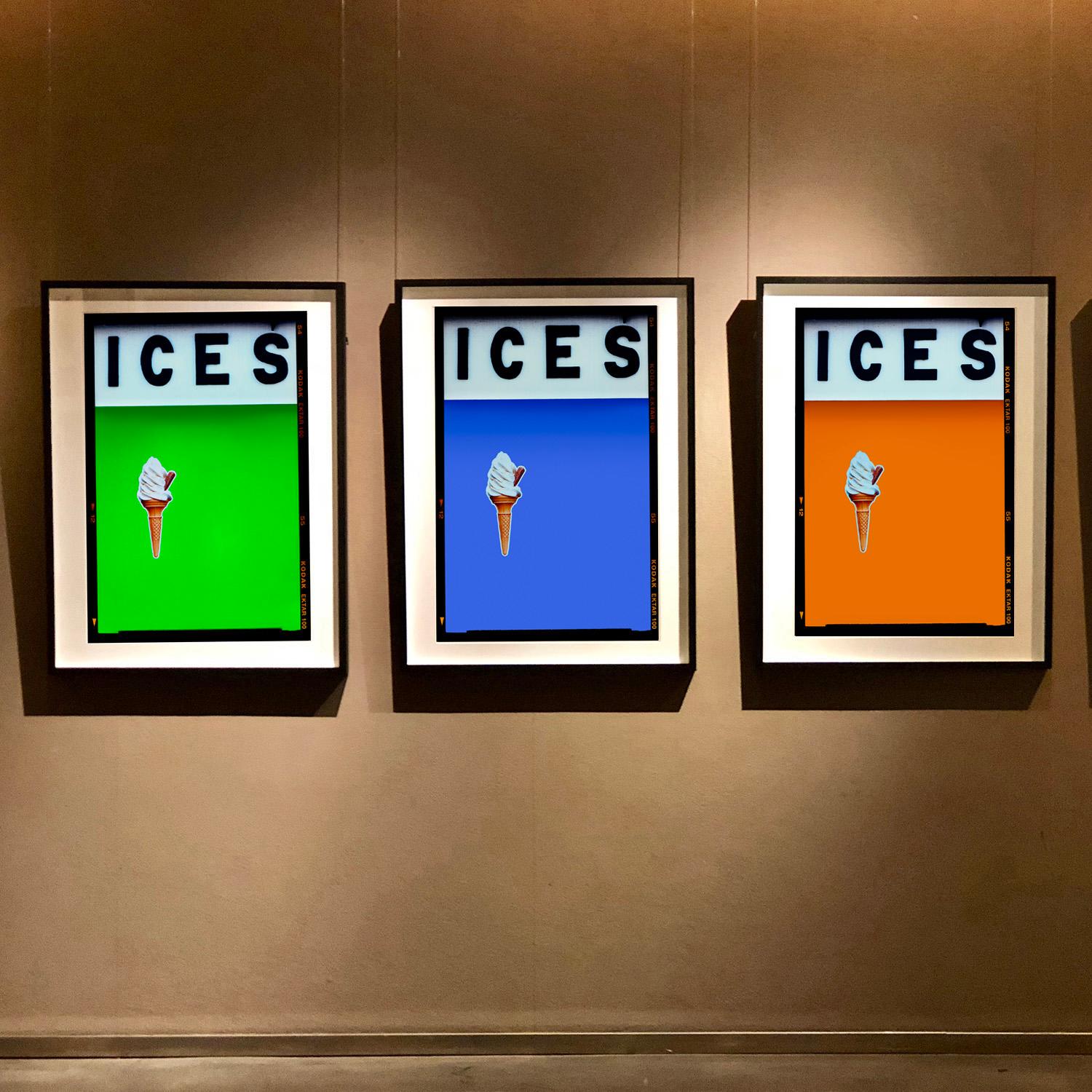 Ices (Burnt Orange), Bexhill-on-Sea - pop art color photography Large Print Only For Sale 1