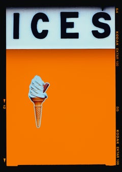ICES Burnt Orange, Bexhill-on-Sea - Pop Art Typography Photography