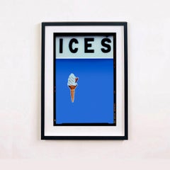 ICES Cornflower Blue, Bexhill-on-Sea - Pop Art Typography Photography