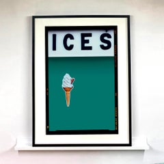 Ices (Deep Green Teal), Bexhill-on-Sea - British Pop Art Color Photography