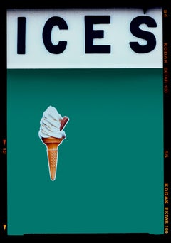 Ices (Deep Green Teal), Bexhill-on-Sea - British Pop Art Color Photography