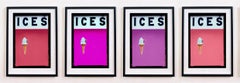 ICES - Four Framed Artworks - Pop Art Color Photography