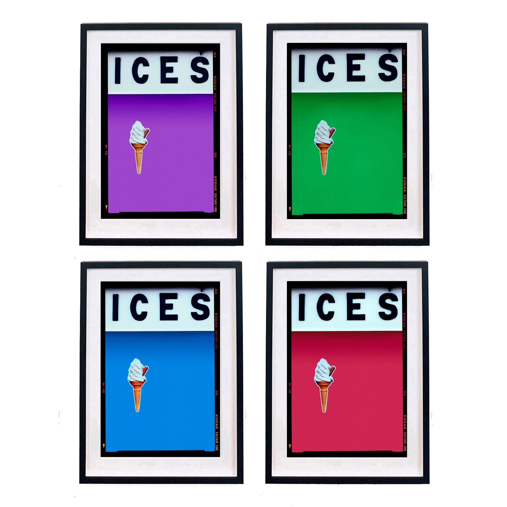 ICES – Vier gerahmte Kunstwerke – Pop-Art-Farbfotografie im Angebot 4